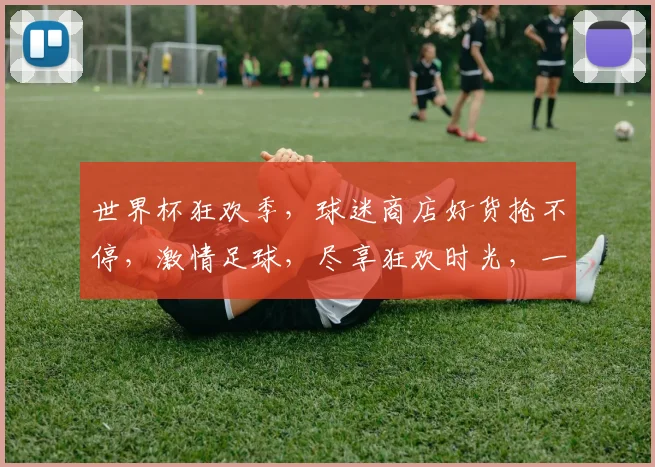 世界杯狂欢季，球迷商店好货抢不停，激情足球，尽享狂欢时光，一站式购齐